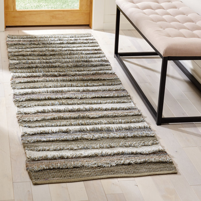 Dakota Fields Bester Handmade Flatweave Cotton Beige Rug & Reviews